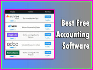 Best free accounting software