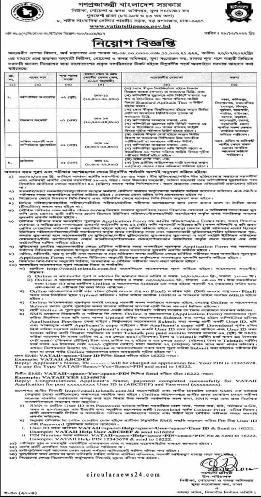 NSI Job Circular 2023 - NSI Job Circular 2023 - জাতীয় নিরাপত্তা গোয়েন্দা নিয়োগ ২০২৩